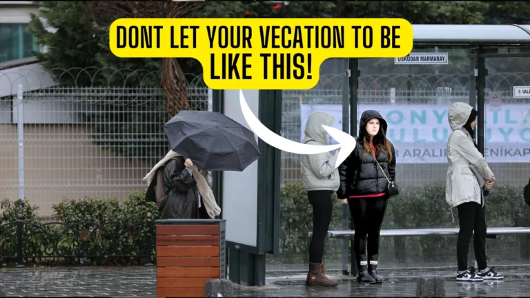 Beachfront view of Pattaya city with clear blue sky, palm trees, and calm sea, showing the ideal weather and relaxed vibe that make Pattaya one of Thailand’s top destinations in 2025